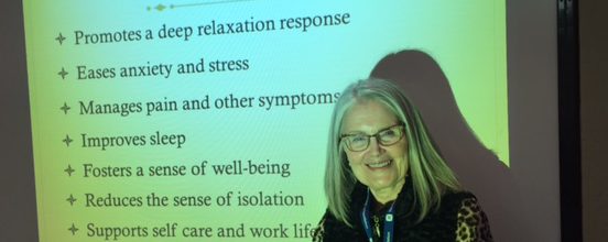 Therapeutic Touch at the 2016 HPCO Conference